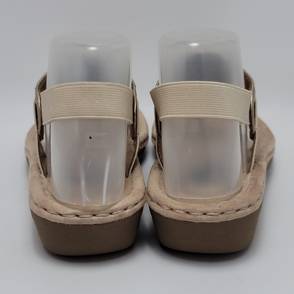 Cliffs White Mountain Low Wedge Thong Sandals Size 8 Carmel - Picture 4 of 12